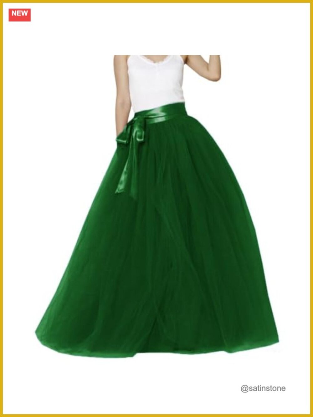 Womens Tulle Tutu Skirt 5 Layer Party Evening Prom